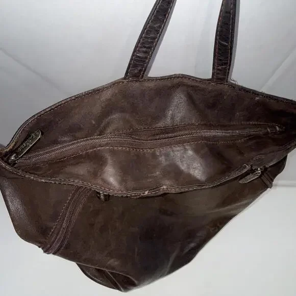 Vintage Beardesign Leather Gorpcore Outdoor Hiking Multifunctional Backpack Bag - Picture 7 of 15